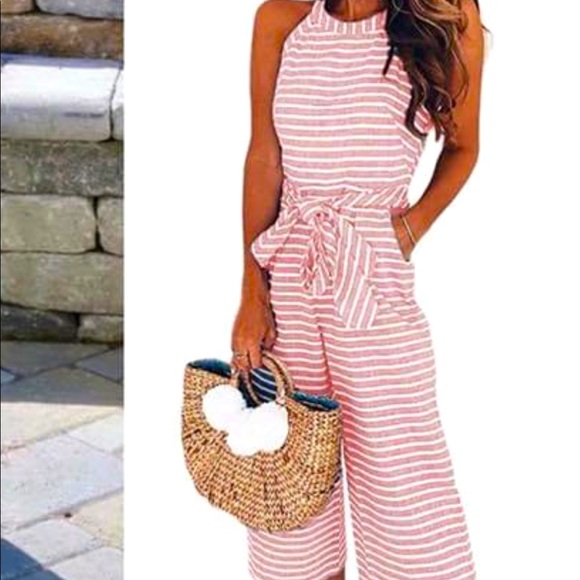 Pretty Garden Pants - Pretty Garden Halter Romper